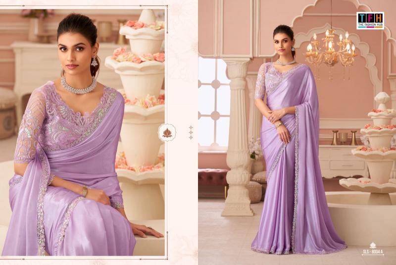 Shorya TFH salsa style d.no.8004 sarees wholesale market
