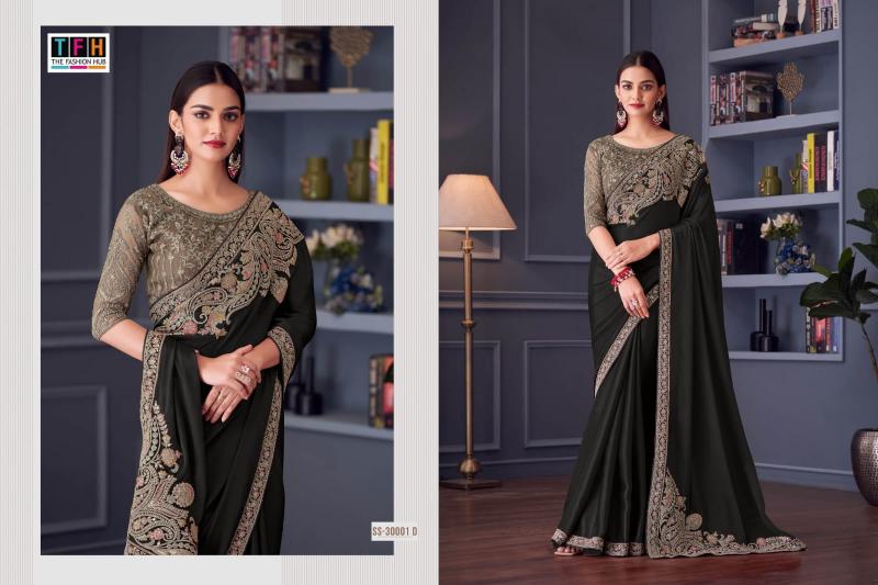 Shorya TFH silver screen sarees wholesale market in surat