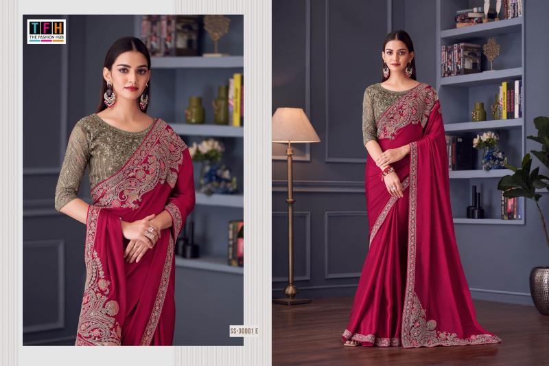 Shorya TFH silver screen sarees wholesale market in surat