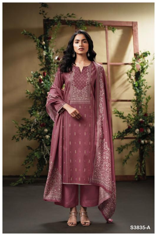 Ganga nesha 3835 corduroy printed wholesale dealers for dress materials