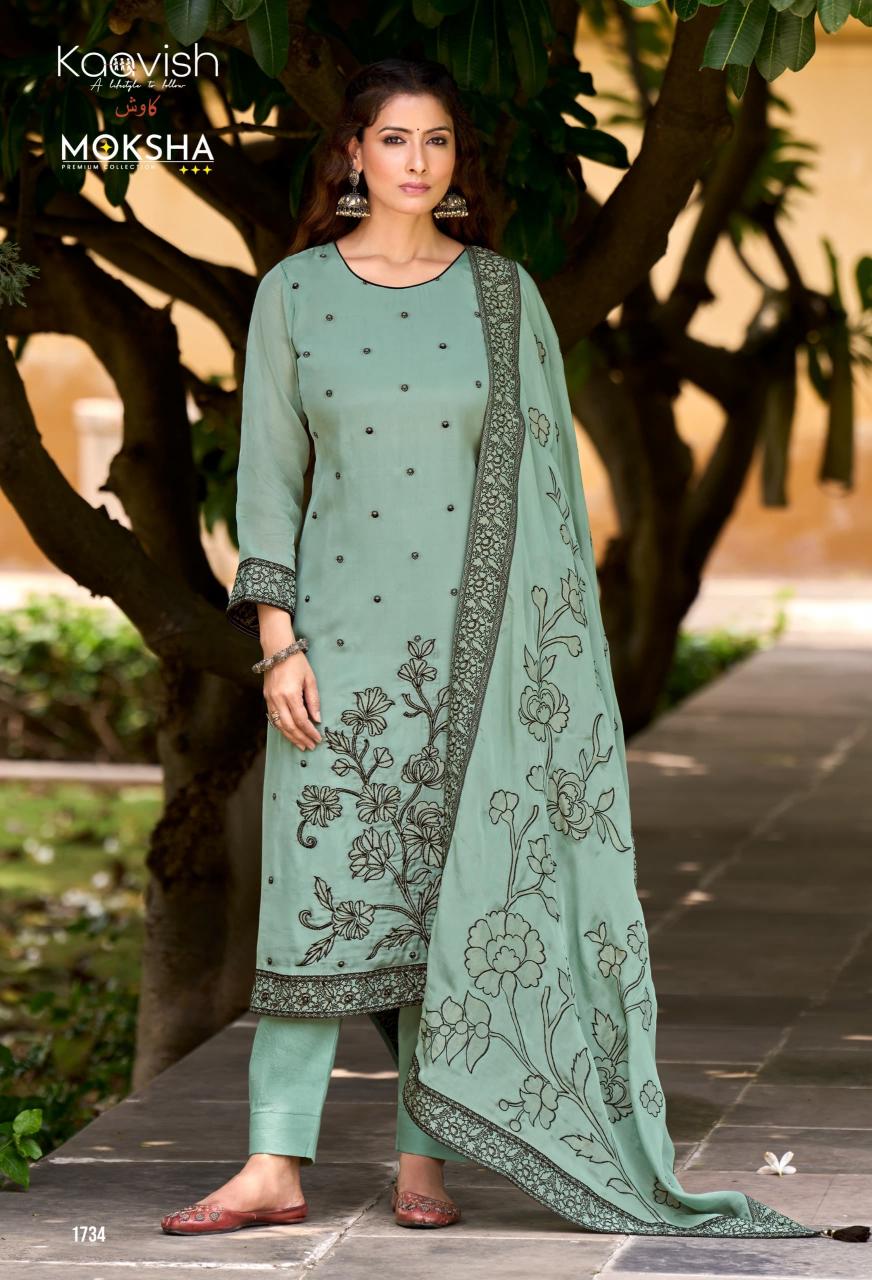 Kaavish moksha non catalogue dress material wholesale