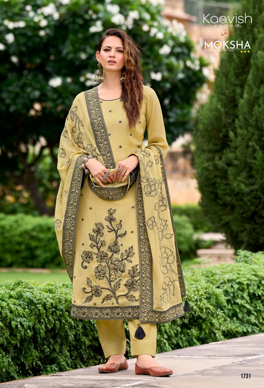 Kaavish moksha non catalogue dress material wholesale