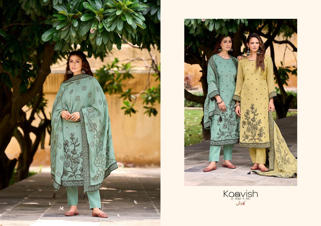 Kaavish moksha non catalogue dress material wholesale