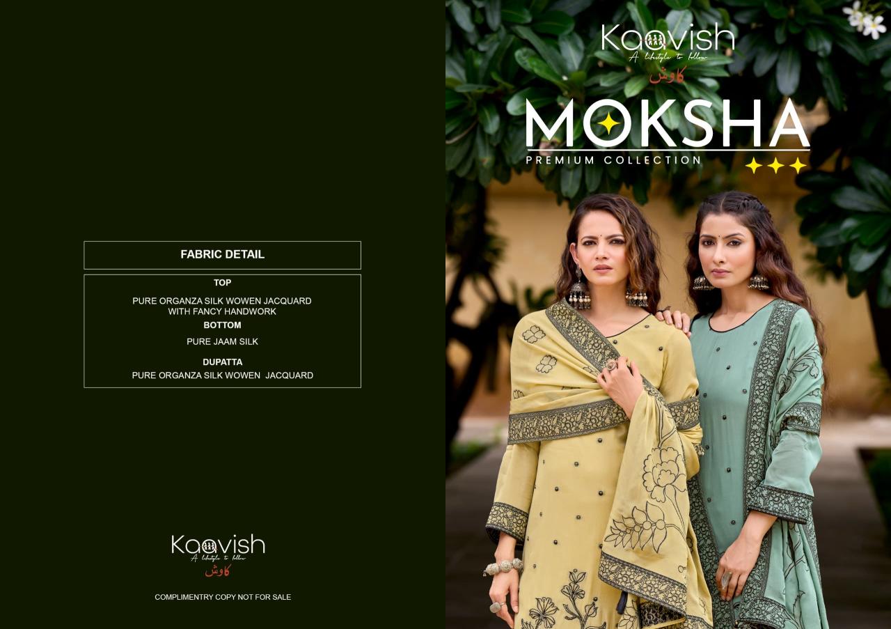 Kaavish moksha non catalogue dress material wholesale
