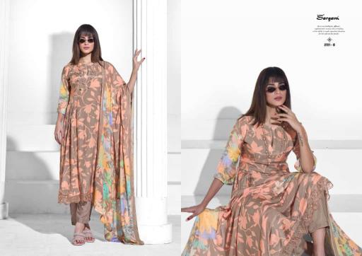 Sargam iconic printed non catalogue dress materials wholesale in surat