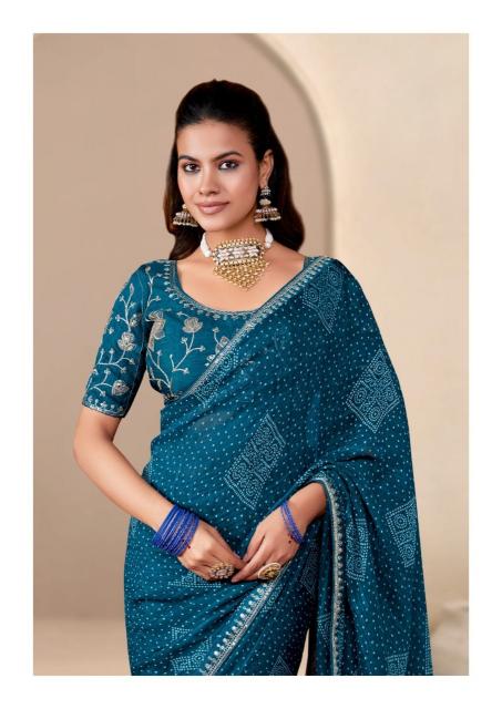 Shorya baandhniya vol 2 printed surat textile market saree price