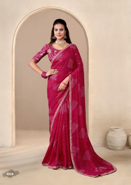 Shorya baandhniya vol 2 printed surat textile market saree price