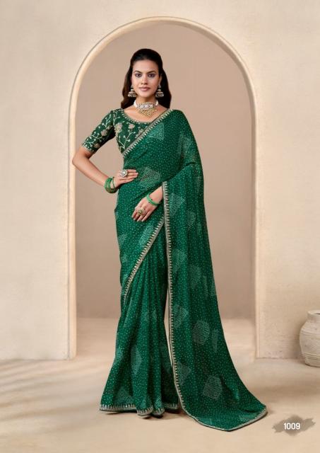 Shorya baandhniya vol 2 printed surat textile market saree price