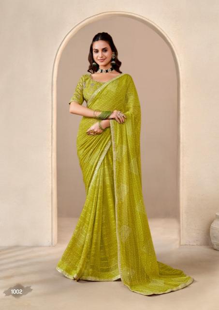 Shorya baandhniya vol 2 printed surat textile market saree price