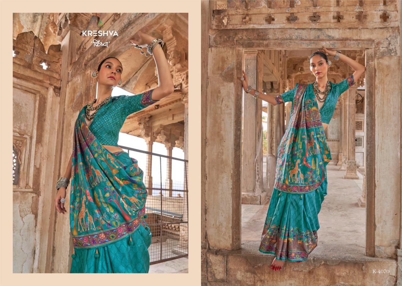 Shorya krehsva madhuvan silk saree wholesale kapda market