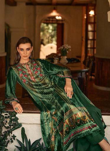 Aiqa the new vintage printed non catalog dress materials wholesaler