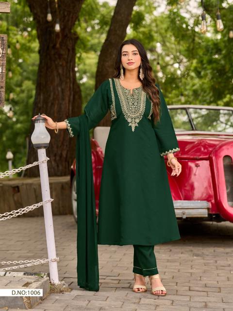 Ossm gulzar vol 2 fancy 3pcs catalogue kurti wholesale