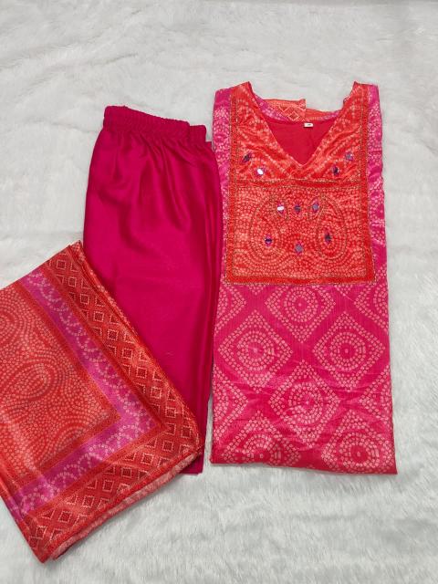 Adhya plus size 3pcs kurti wholesale catalog
