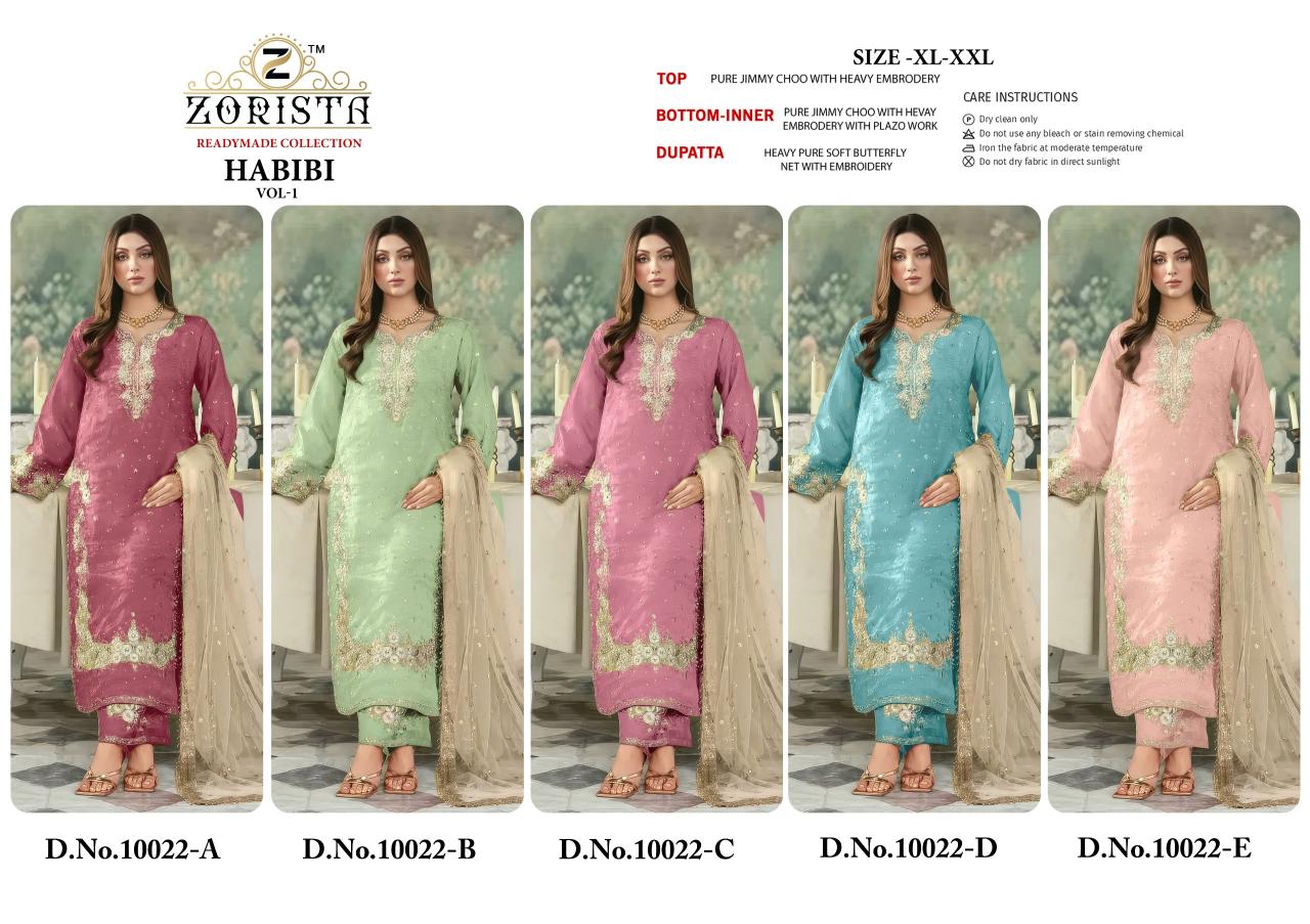 Zorista habibi-vol-1 readymade wholesale market pakistani suit
