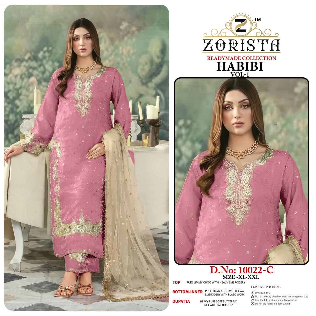 Zorista habibi-vol-1 readymade wholesale market pakistani suit