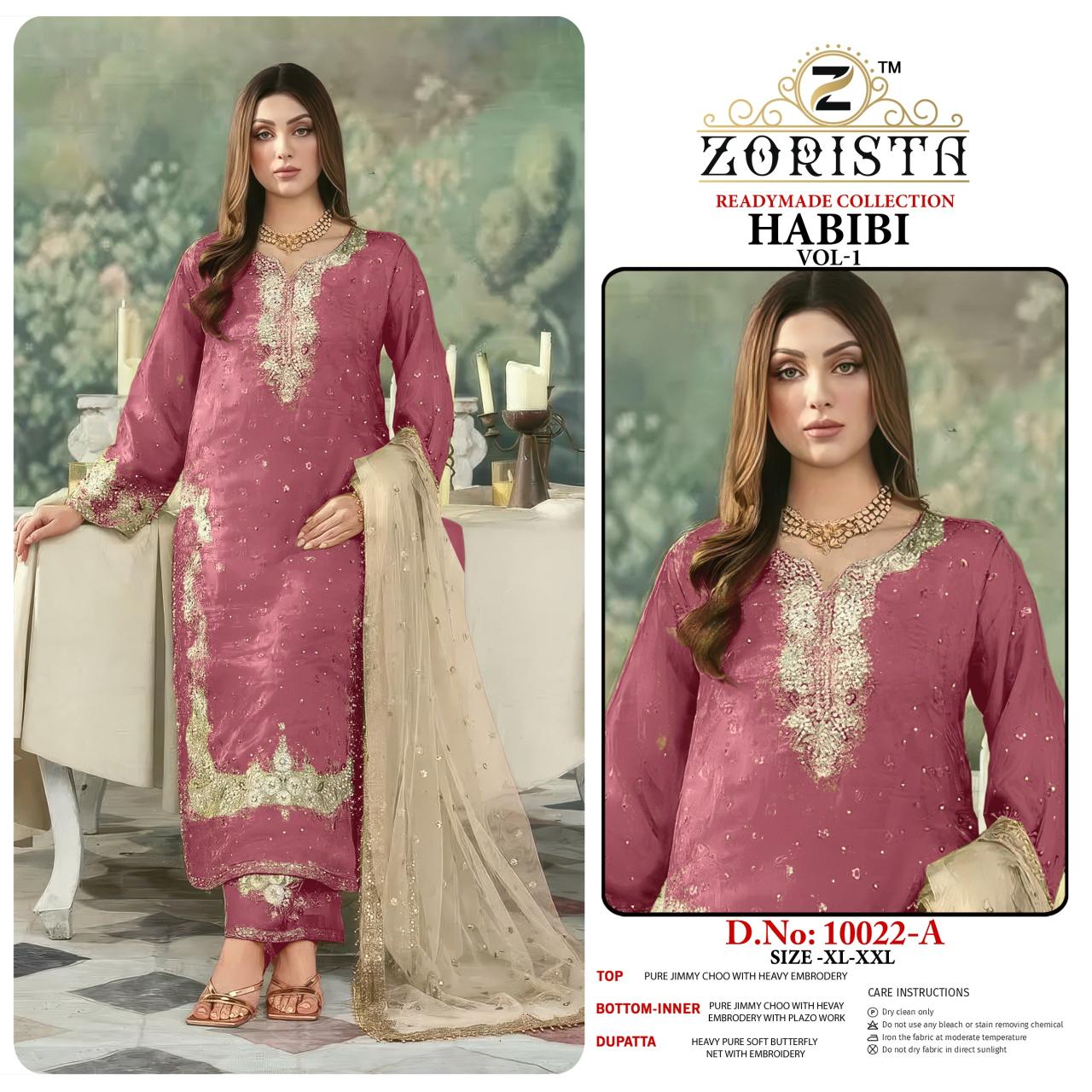 Zorista habibi-vol-1 readymade wholesale market pakistani suit