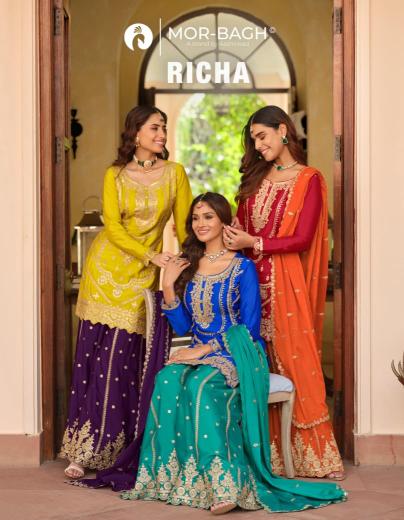 Aashirwad richa wholesale market for pakistani suits in mumbai