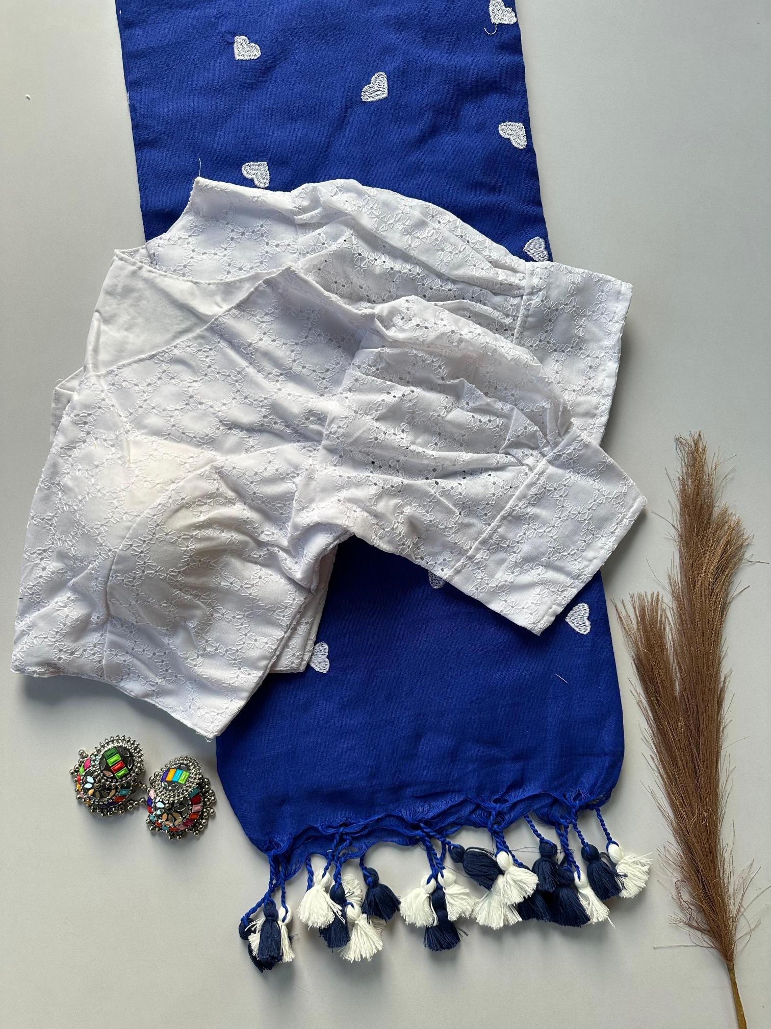 Blousewala original heart khadi cotton surat saree wholesale market