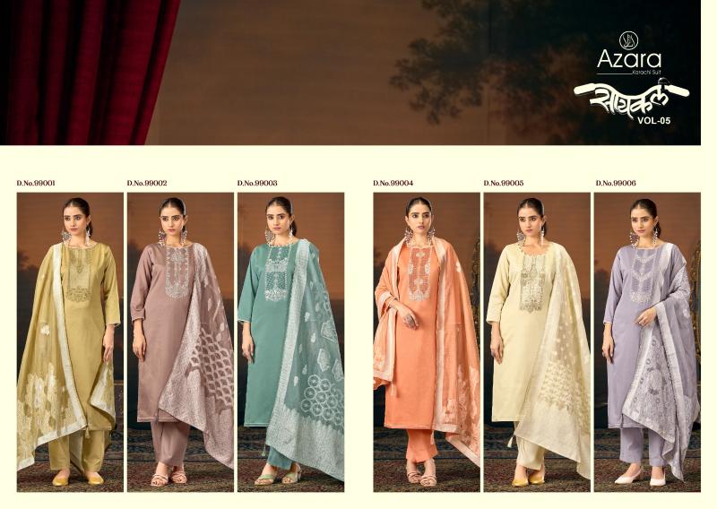Radhika Azara Cycle Vol 5 Dress materials distributor list hydrabad