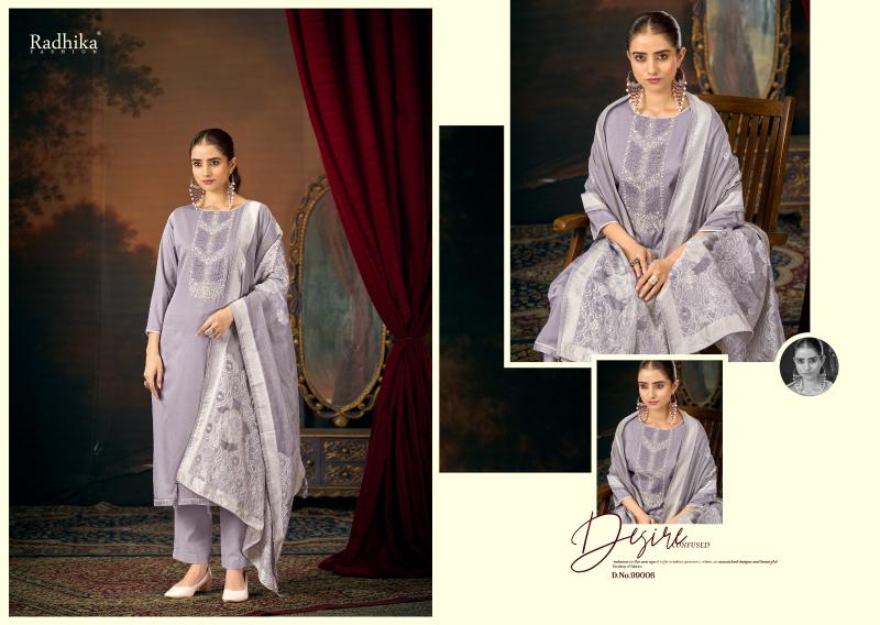 Radhika Azara Cycle Vol 5 Dress materials distributor list hydrabad