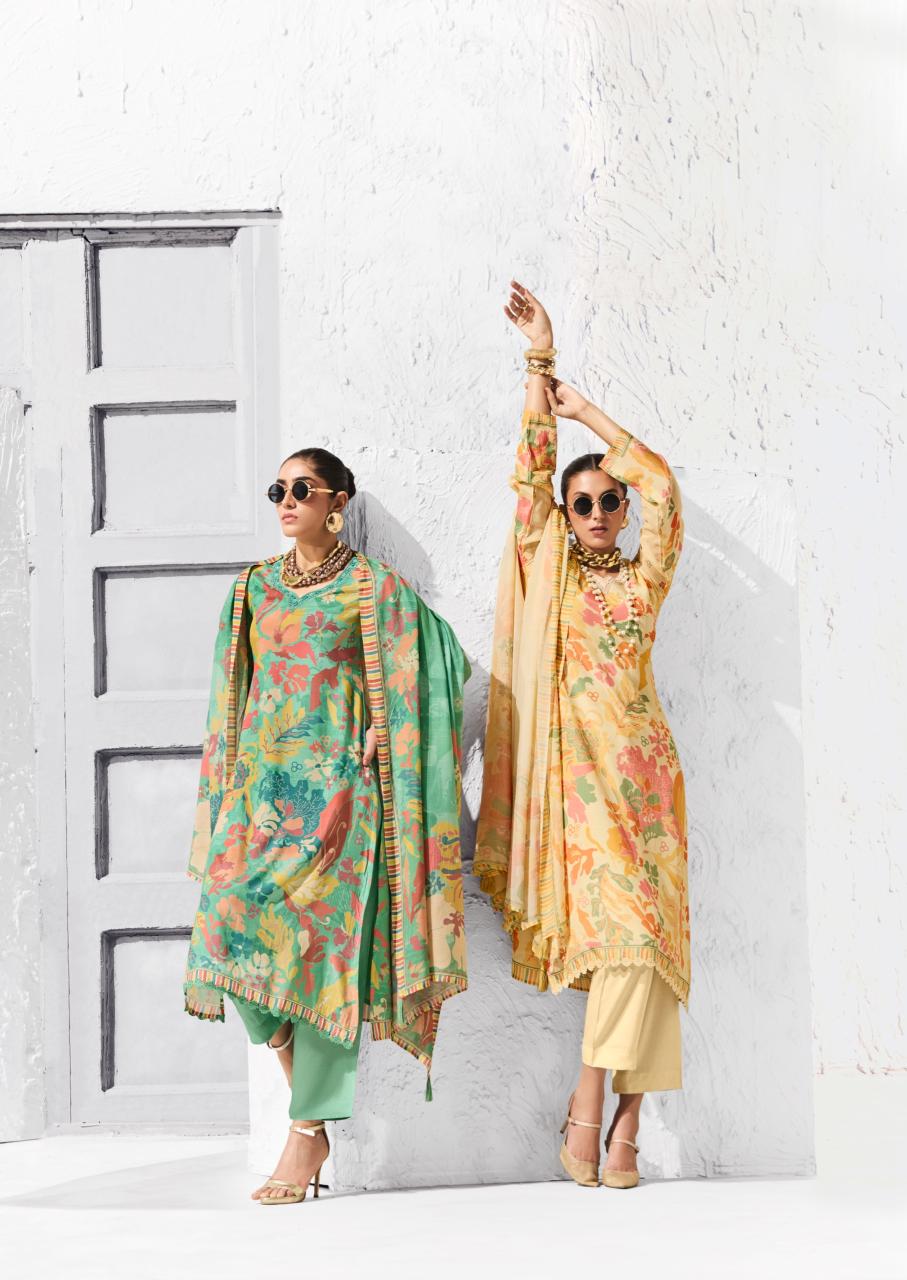Sadhana coral dress material wholesale in pune 