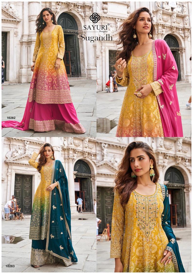 Sayuri sugandh new salwar suit wholesale catalogue 