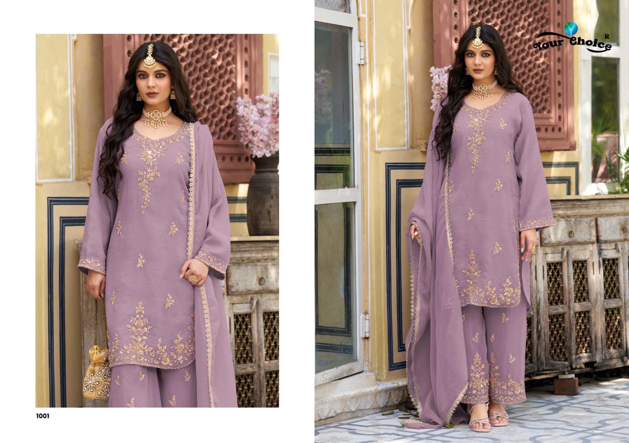 Your choice monoco latest salwar suit wholesale catalogue 