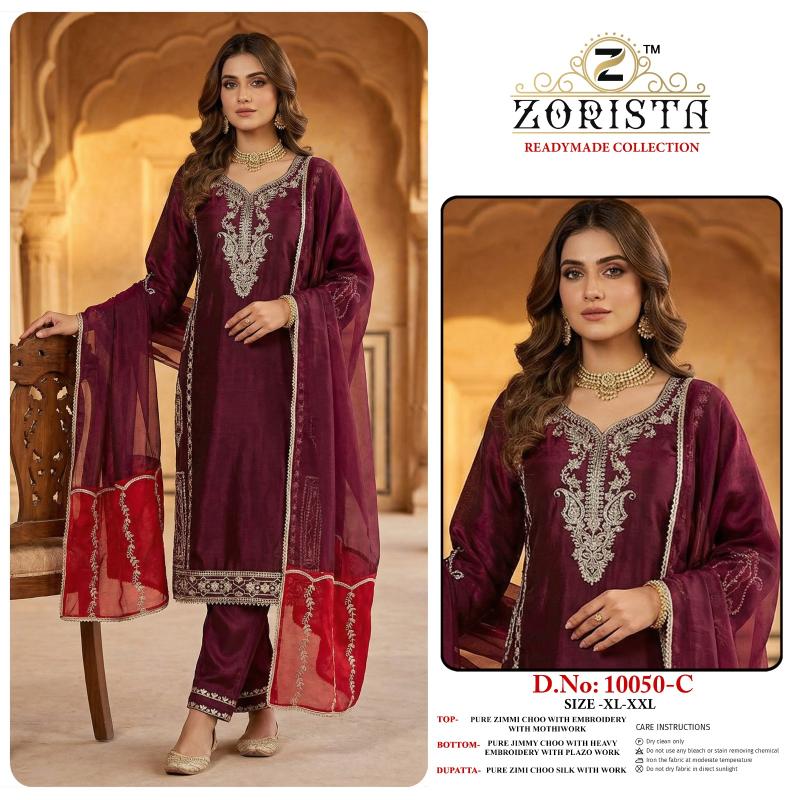 Zorista d.no-10049 pakistani brand salwar suit wholesaler