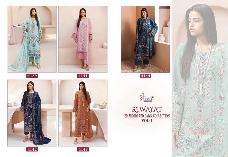 Shree fabs riwayat surat salwar suits wholesale catalogue manufacturers 