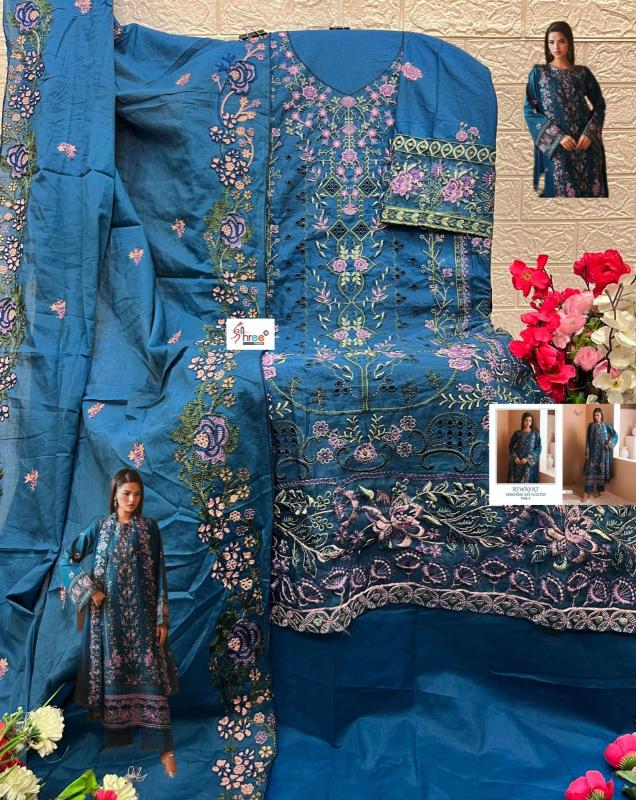 Shree fabs riwayat surat salwar suits wholesale catalogue manufacturers 