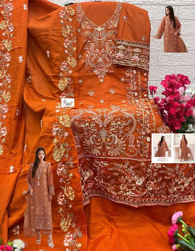 Shree fabs riwayat surat salwar suits wholesale catalogue manufacturers 