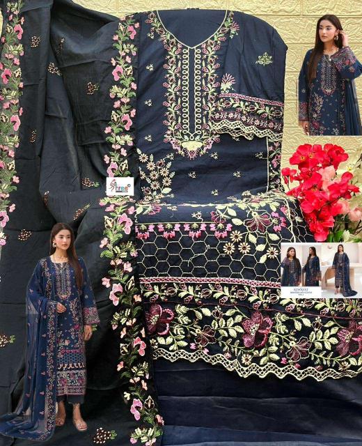 Shree fabs riwayat surat salwar suits wholesale catalogue manufacturers 
