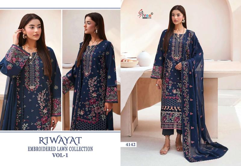 Shree fabs riwayat surat salwar suits wholesale catalogue manufacturers 